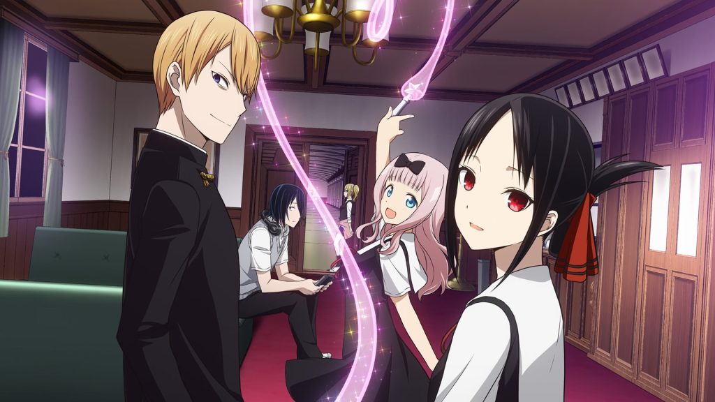 เปิดกล้องอนิเมะ Kaguya-sama: Love Is War สุดยอดนักแสดง