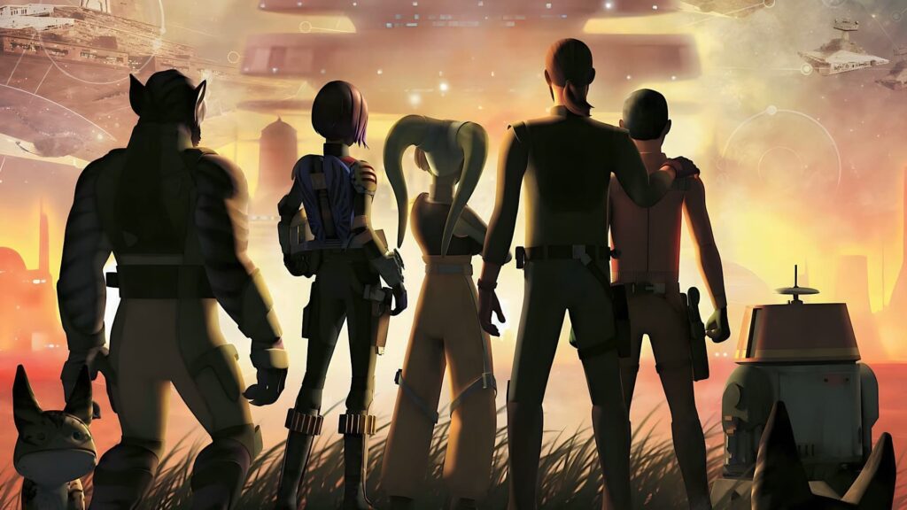 วิเคราะห์ฉากสำคัญอนิเมะ Star Wars Rebels หลากหลายแนว
